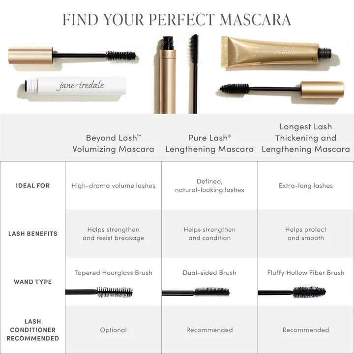 Beyond Lash Volumizing Mascara, find your perfect mascara